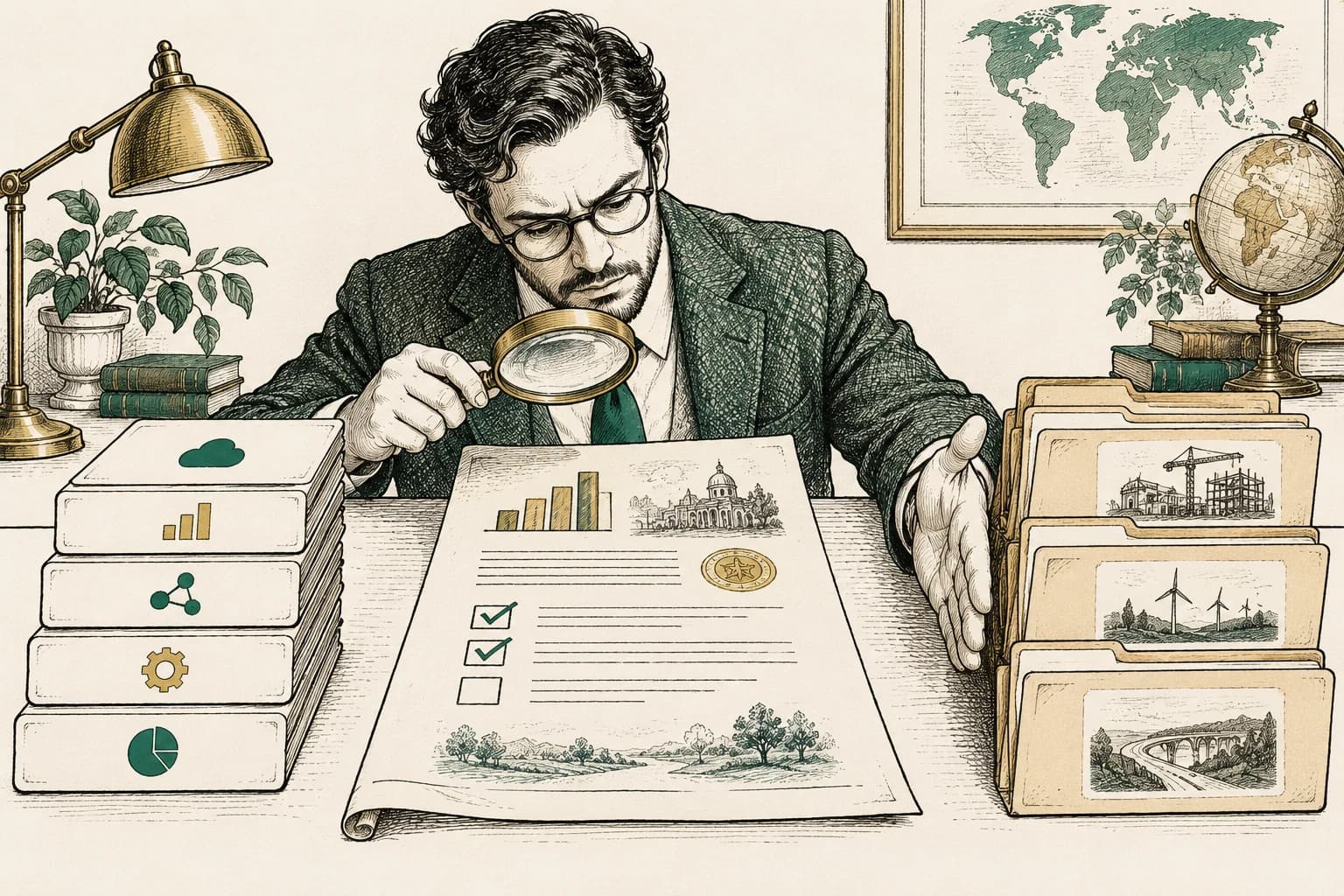 A report review separates software categories from consultancy providers.