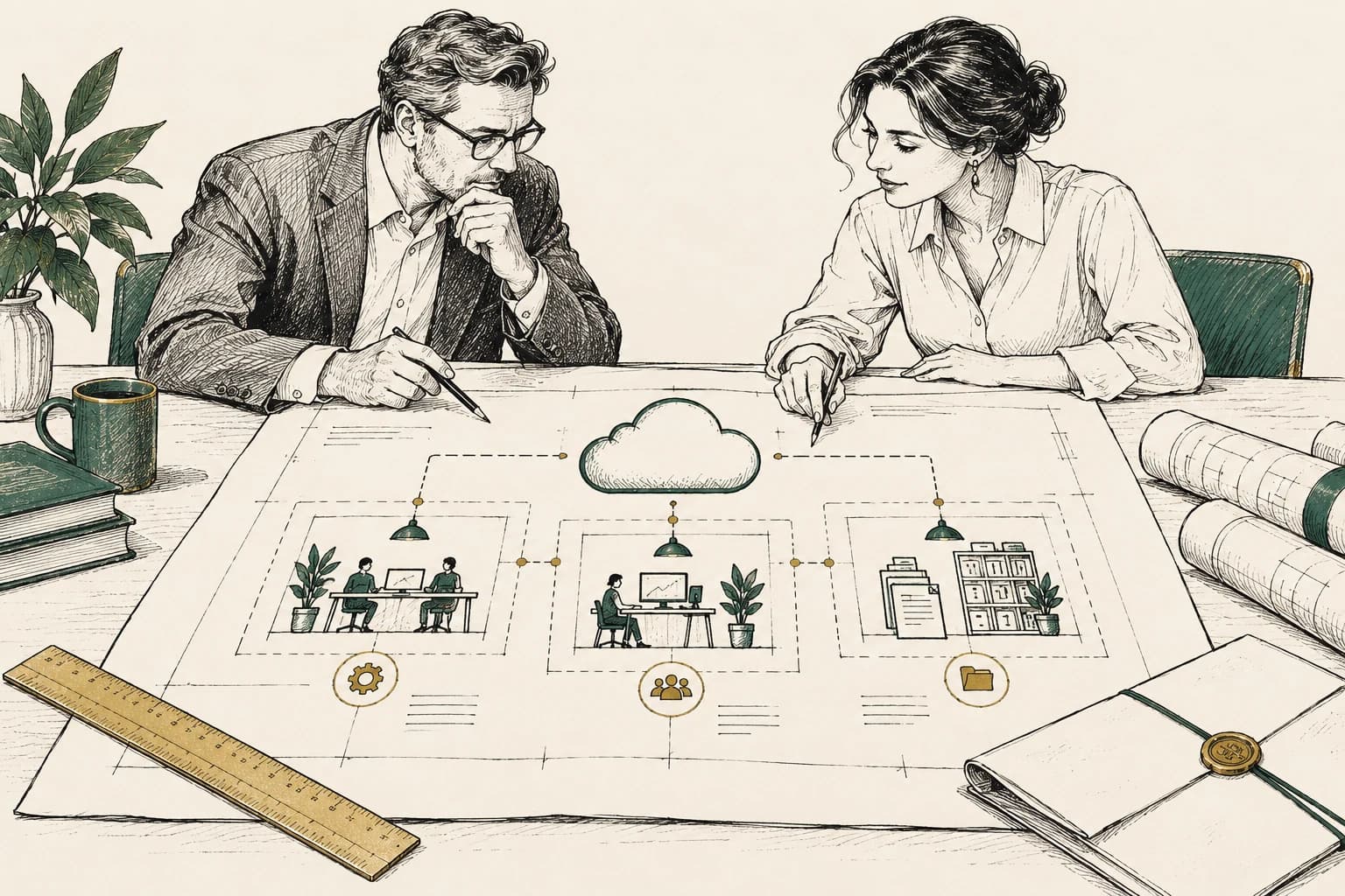 A consultancy explains project scope and delivery responsibilities.